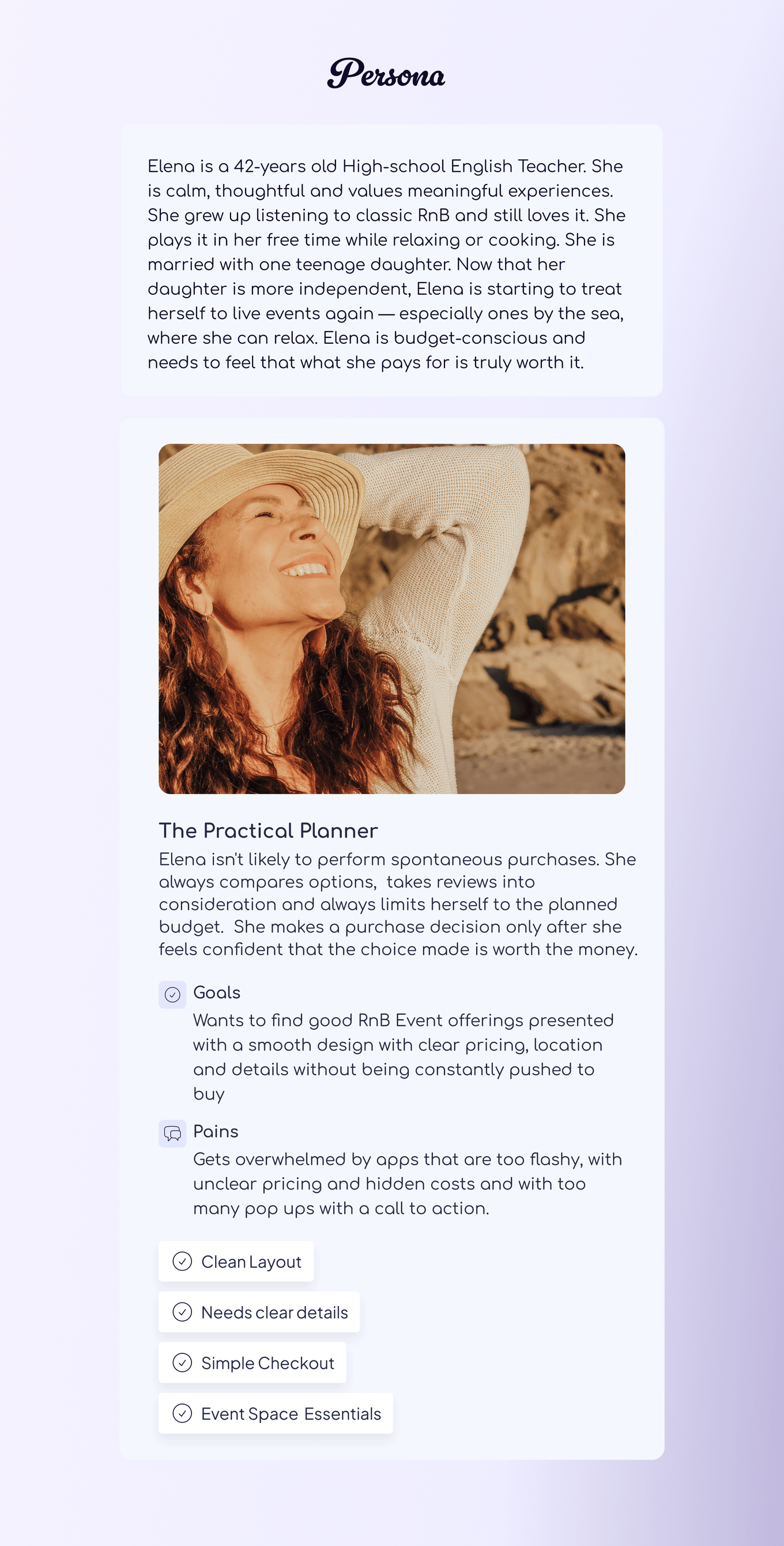 Showcase events project